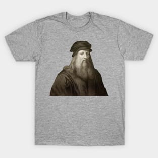 Leonardo di ser Piero da Vinci T-Shirt